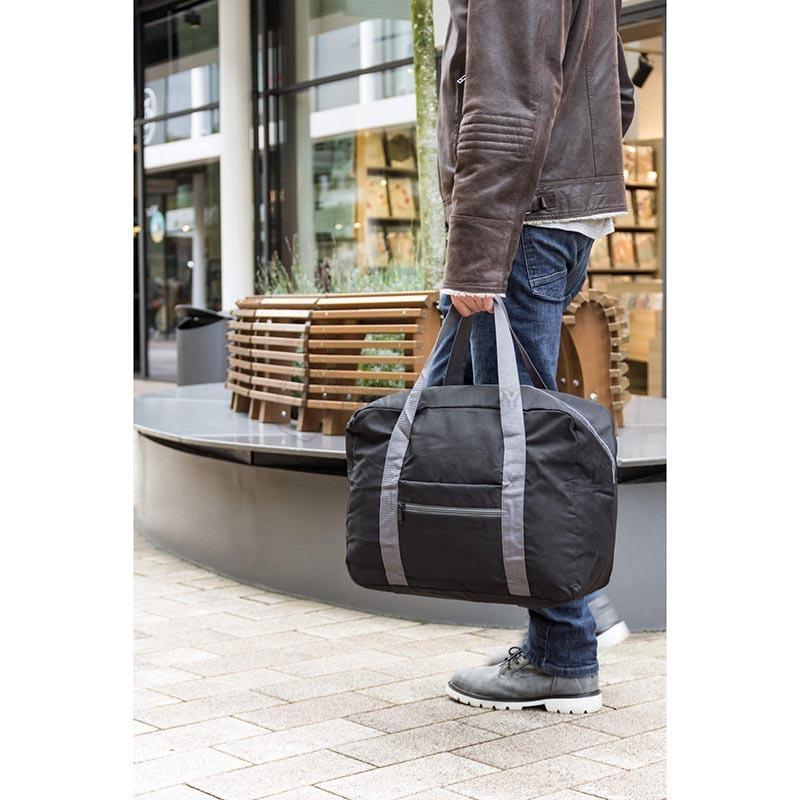 Дорожня сумка Troika складна 24л Чорний (TRP24/BK)