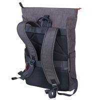 Міський рюкзак Troika Roll Top з металевою пряжкою Сірий (BBG51/GY)