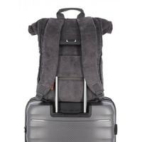 Міський рюкзак Travelite Cord Anthracite Rollup для ноутбука 15