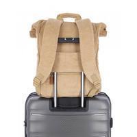 Міський рюкзак Travelite Cord Beige Rollup для ноутбука 15