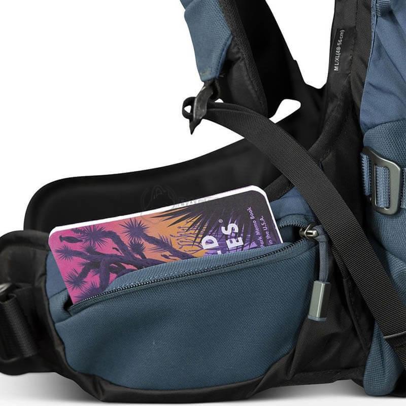 Туристичний рюкзак Osprey Archeon 45 Mns Stonewash Black L/XL (009.001.0006)