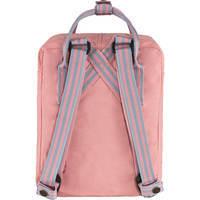 Міський рюкзак Fjallraven Kanken Mini Pink Long Stripes (23561.312-909)