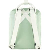 Міський рюкзак Fjallraven Kanken Mini Mint Green/Cool White (23561.600-106)