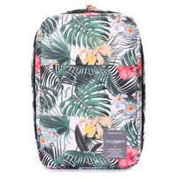 Рюкзак для ручної поклажі Poolparty HUB - Ryanair/Wizz Air/МАУ з тропічним принтом 20л (hub - tropic)