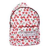 Міський рюкзак Poolparty CHERRY з черешнями (backpack - cherry)