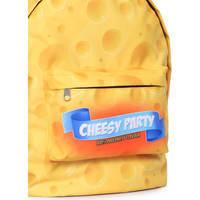 Міський рюкзак Poolparty CHEESY PARTY з сирним принтом (backpack - cheese)