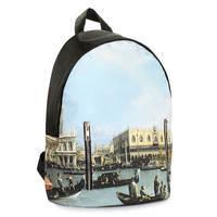 Міський рюкзак Poolparty Voyage з венеціанським принтом (voyage - venezia)