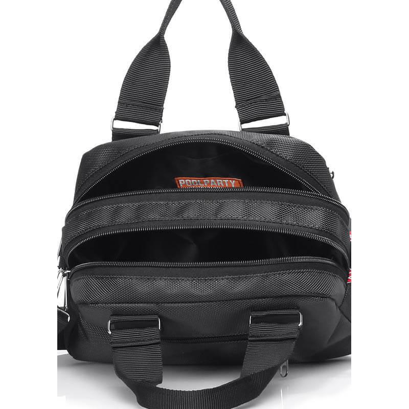 Жіноча сумка Poolparty Subway Чорний (subway - black)