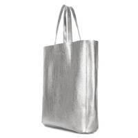 Жіноча шкіряна сумка Poolparty City Срібло (city - silver)