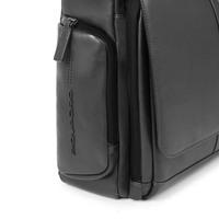 Чоловіча шкіряна сумка Piquadro Urban Black для ноутбука 14