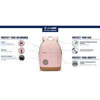 Міський рюкзак Pacsafe GO 15L Anti - Theft Backpack 6 мір захисту Sunset Pink (35110333)