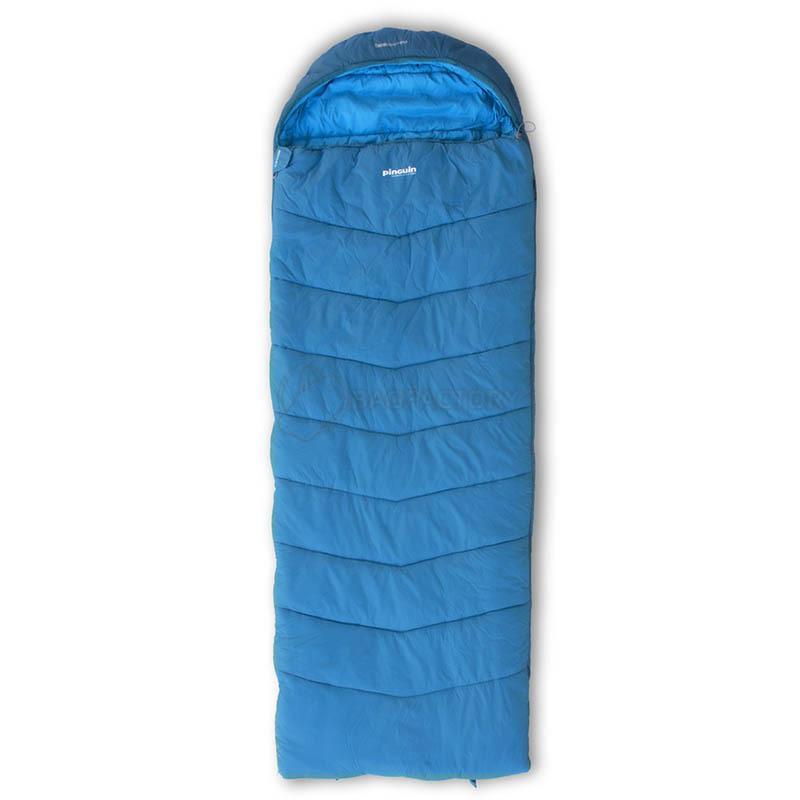 Спальний мішок Pinguin Blizzard PFM 190 2020 Blue Right Zip (PNG 239454)