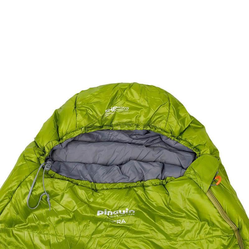 Спальний мішок Pinguin Micra 185 2020 Green Left Zip (PNG 230147)