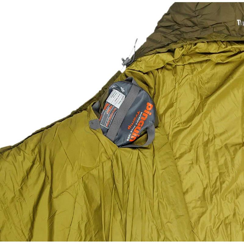 Спальний мішок Pinguin Tramp 195 2020 Khaki Right Zip (PNG 237443)