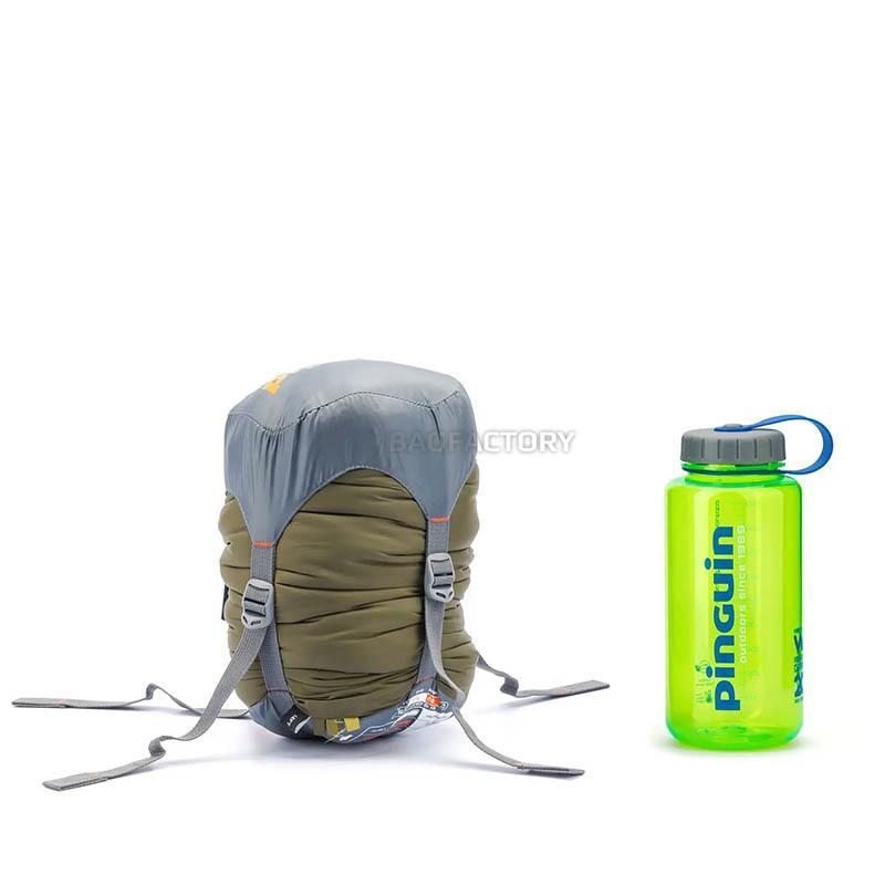 Спальний мішок Pinguin Tramp 195 2020 Khaki Right Zip (PNG 237443)