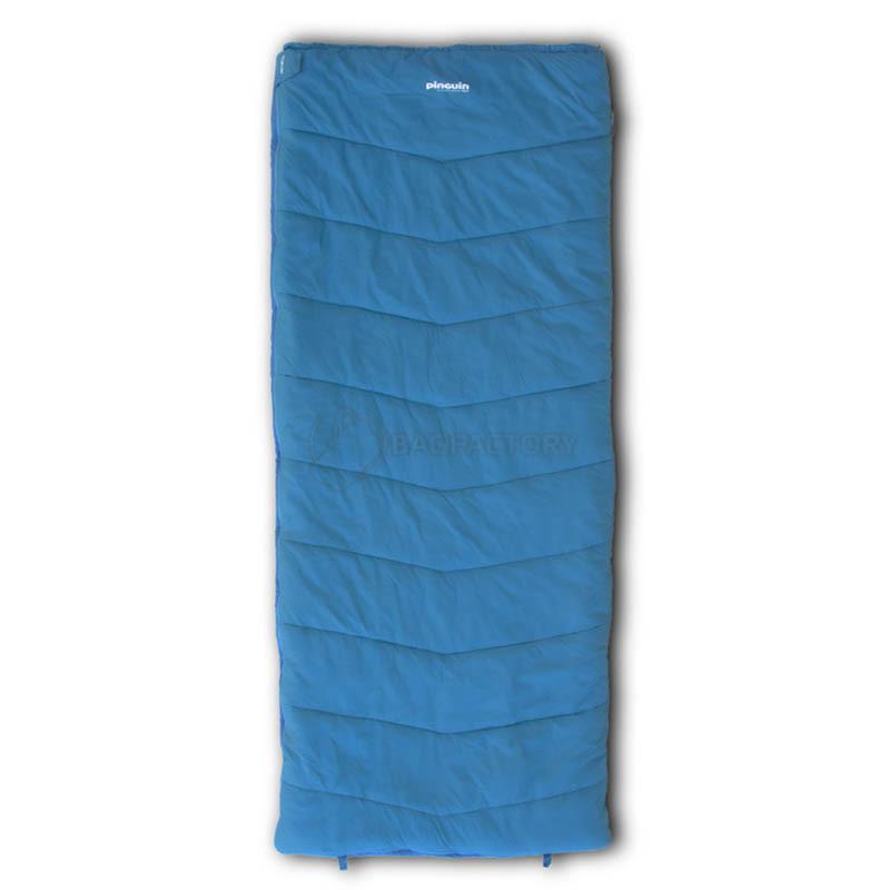 Спальний мішок Pinguin Travel PFM 190 2020 Blue Right Zip (PNG 241457)