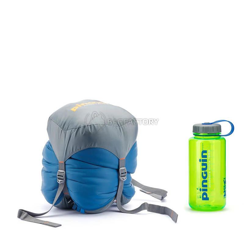 Спальний мішок Pinguin Travel PFM 190 2020 Blue Right Zip (PNG 241457)