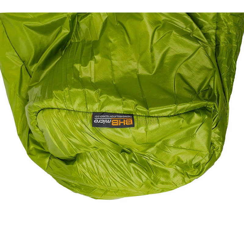 Спальний мішок Pinguin Micra 195 2020 Green Left Zip (PNG 230345)