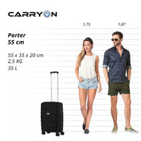 Валіза CarryOn Porter S Black (930028)