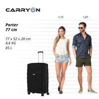 Валіза CarryOn Porter L Black (930030)