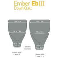 Спальний мішок Sea to Summit Ember Series Eb3 Grey/Yellow (STS AEB3 - R500 - UD)