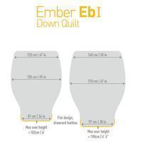 Спальний мішок Sea to Summit Ember Eb1 2019 Light Gray/Yellow Regular (STS AEB1 - R)