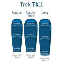 Спальний мішок Sea to Summit Trek TKII Regular 2019 Denim/Navy Left Zip (STS ATK2 - R)