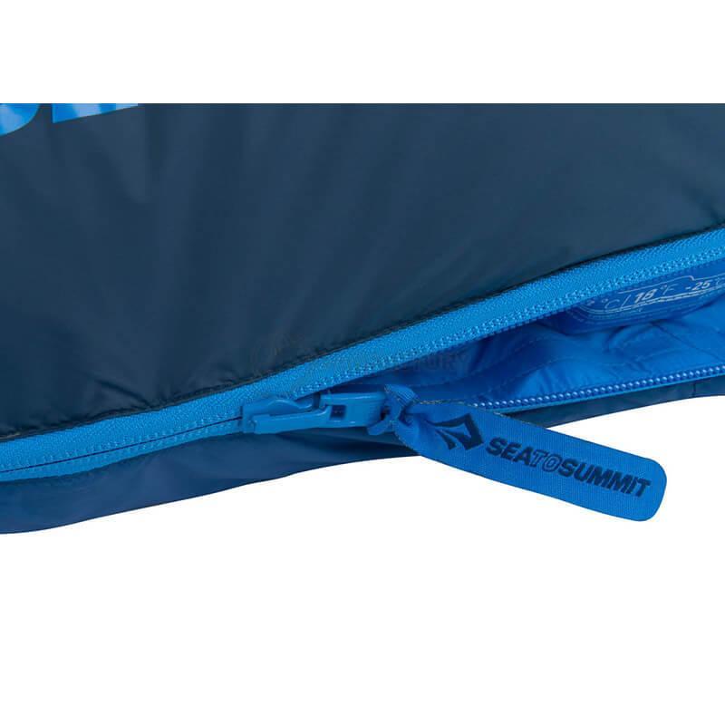 Спальний мішок Sea to Summit Trek TKII Long 2019 Denim/Navy Left Zip (STS ATK2 - L)