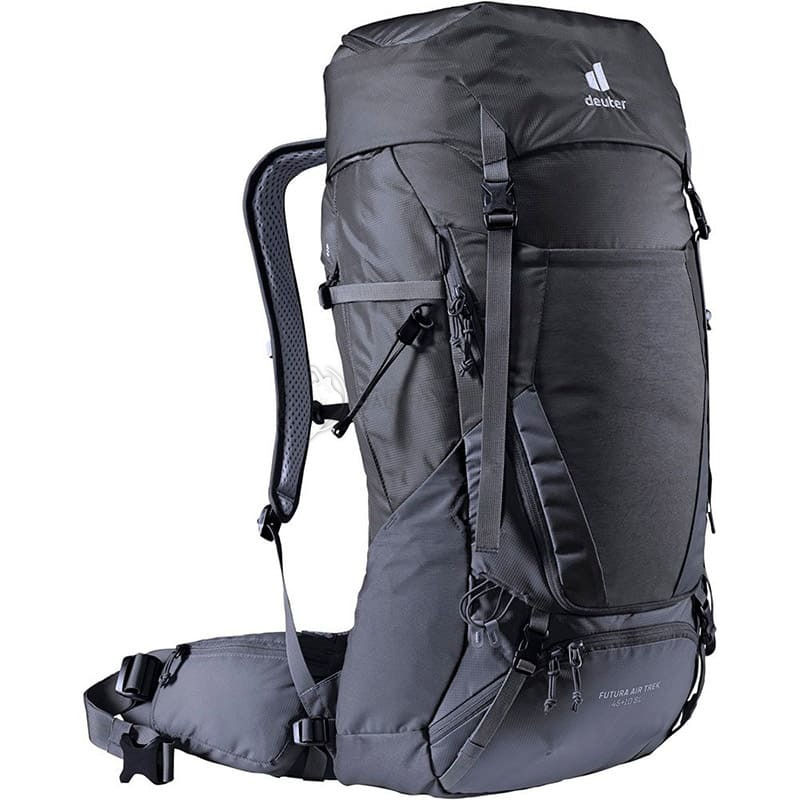 Туристичний рюкзак Deuter Futura Air Trek 45 + 10 SL Black-Graphite (3402021 7403)