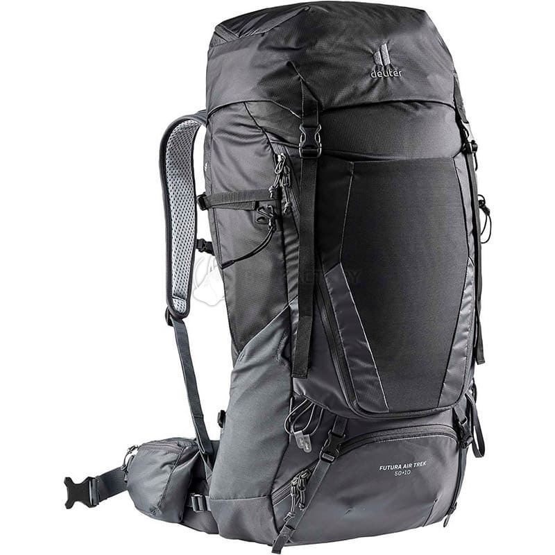 Туристичний рюкзак Deuter Futura Air Trek 50 + 10 Black-Graphite (3402121 7403)