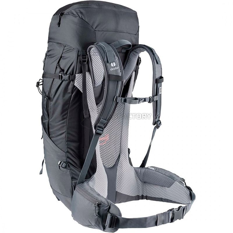 Туристичний рюкзак Deuter Futura Air Trek 50 + 10 Black-Graphite (3402121 7403)