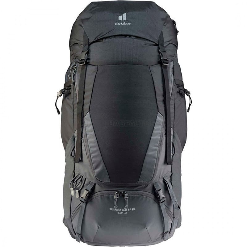 Туристичний рюкзак Deuter Futura Air Trek 50 + 10 Black-Graphite (3402121 7403)