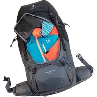 Туристичний рюкзак Deuter Futura Air Trek 50 + 10 Black-Graphite (3402121 7403)