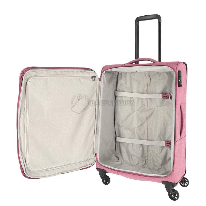 Валіза на 4 колесах Travelite Boja Pink M (TL091548-17)