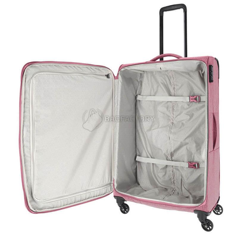 Валіза на 4 колесах Travelite Boja Pink L (TL091549-17)