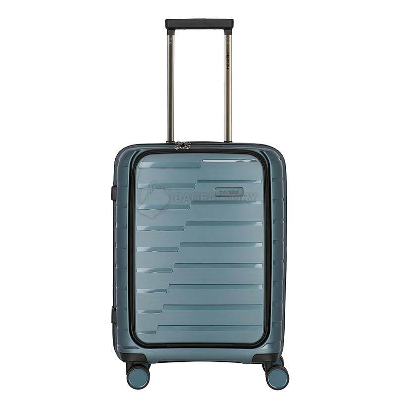 Валіза на 4 колесах Travelite Air Base Iceblue S для ноутбука 15.6