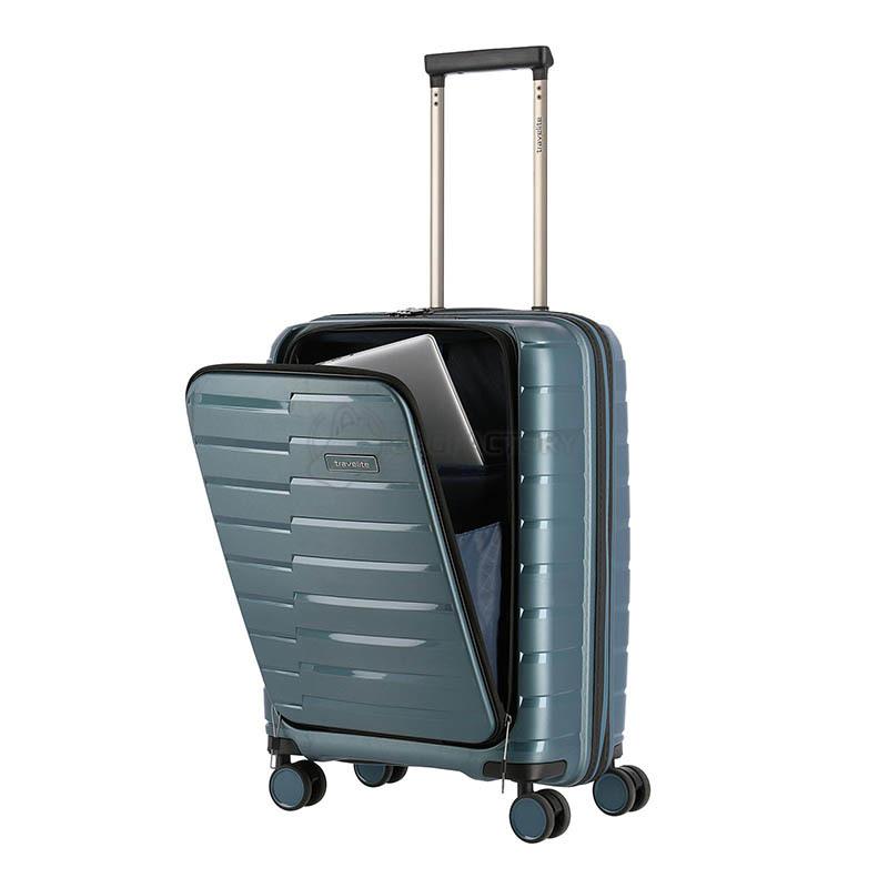 Валіза на 4 колесах Travelite Air Base Iceblue S для ноутбука 15.6