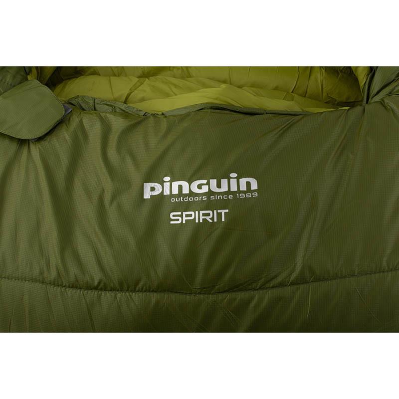 Спальний мішок Pinguin Spirit CCS 185 2020 Green Right Zip (PNG 232240)