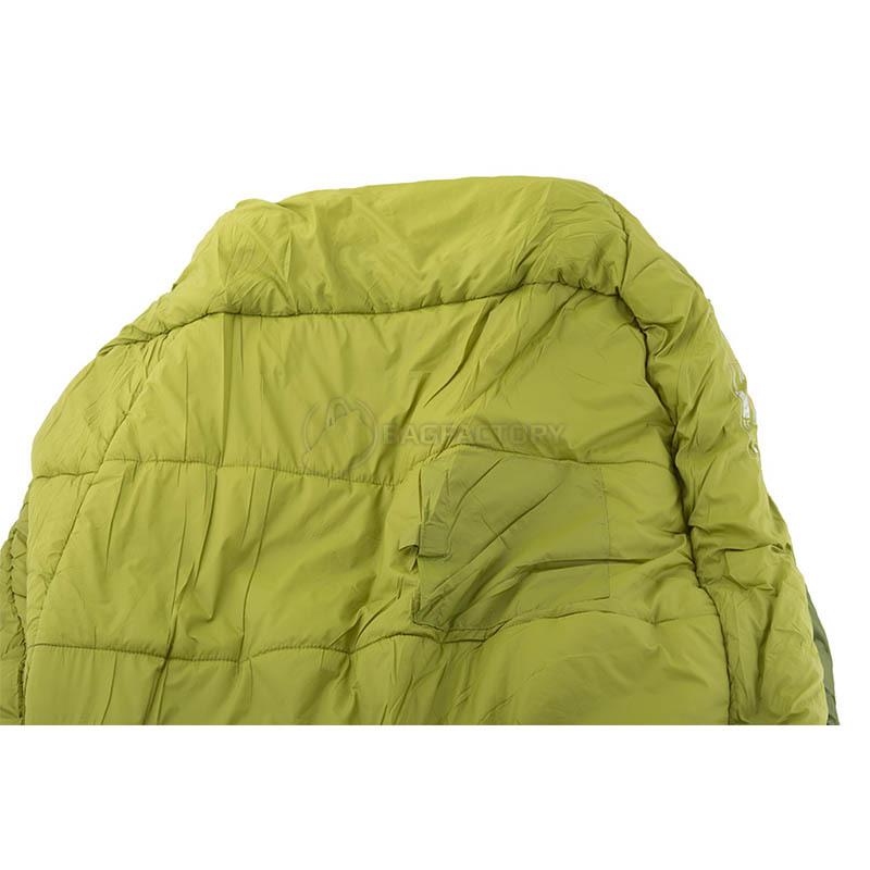 Спальний мішок Pinguin Spirit CCS 195 2020 Green Left Zip (PNG 232349)