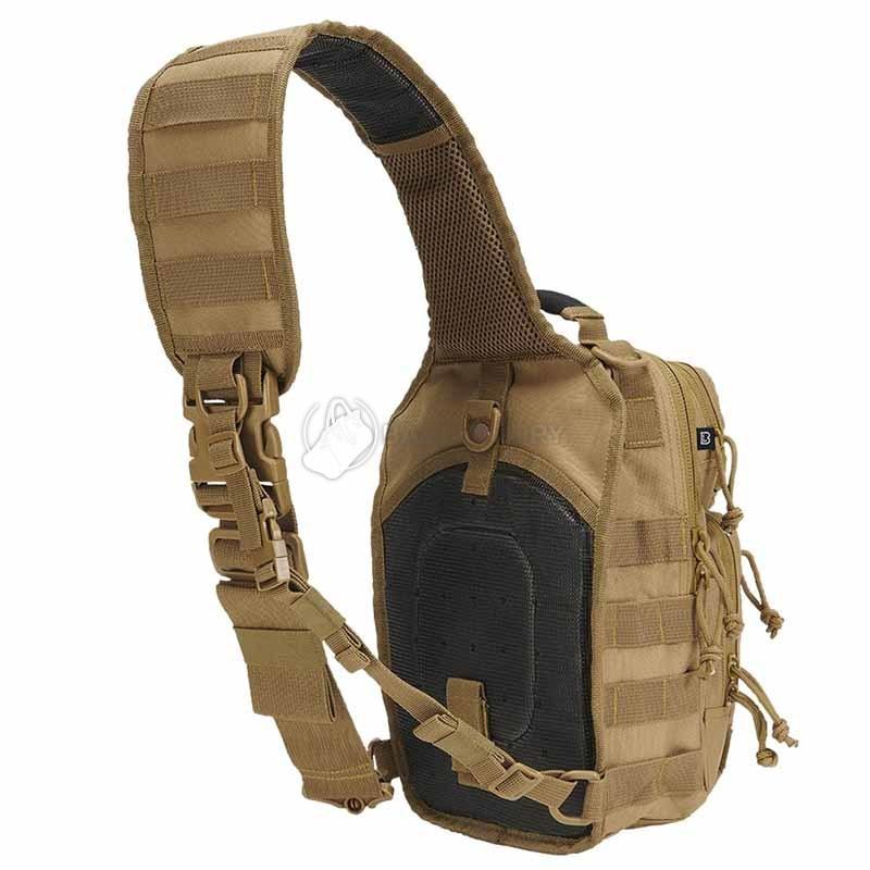 Тактична сумка-рюкзак Brandit-Wea US Cooper Sling Medium 8L Camel (8036-70-OS)