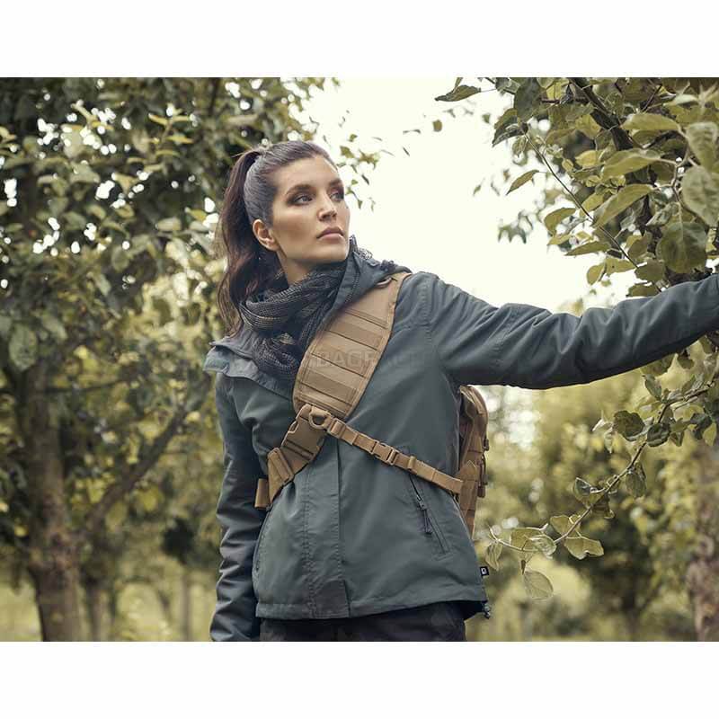 Тактична сумка-рюкзак Brandit-Wea US Cooper Sling Medium 8L Camel (8036-70-OS)