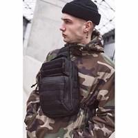 Тактична сумка-рюкзак Brandit-Wea US Cooper Sling Medium 8L Dark-Camo (8036-4-OS)