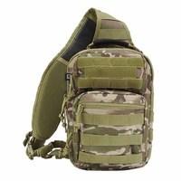 Тактична сумка-рюкзак Brandit-Wea US Cooper Sling Medium 8L Tactical Camo (8036-161-OS)