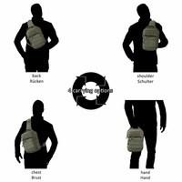 Тактична сумка-рюкзак Brandit-Wea US Cooper Sling Medium 8L Olive (8036-1-OS)