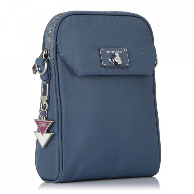 Жіноча сумка Hedgren Libra Free Flat Vertical Baltic Blue (HLBR01/368-01)