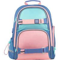 Шкільний набір рюкзак+пенал+сумка для взуття Wonder Kite WK 702 Светло-фиолетовый (SET_WK22-702M-3)