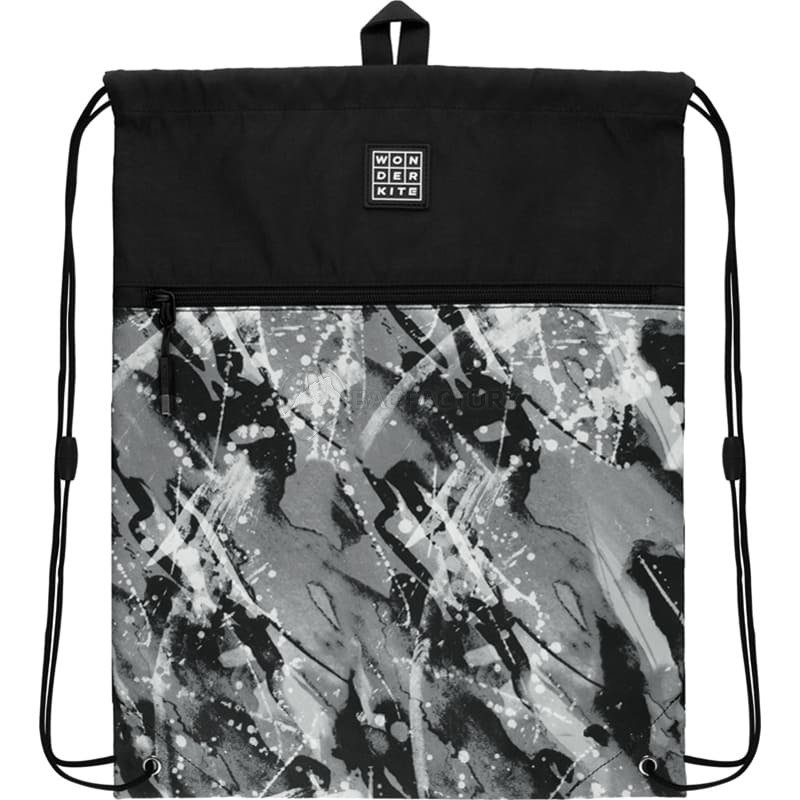 Шкільний набір рюкзак+пенал+сумка для взуття Wonder Kite WK 727 Splash (SET_WK22-727M-6)