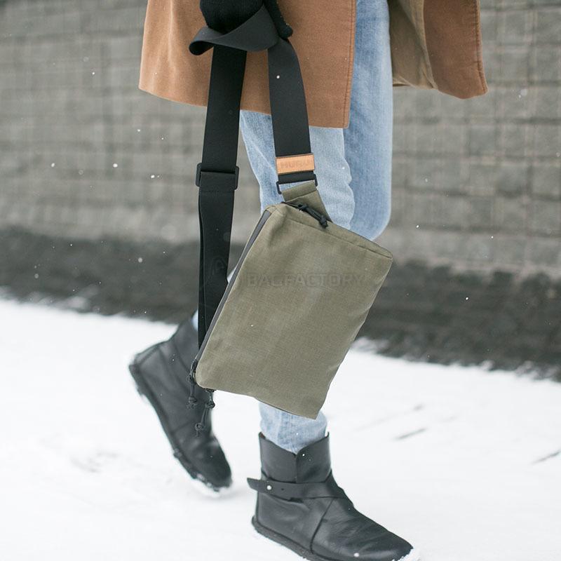 Наплічна сумка HURU MESSENGER Brown