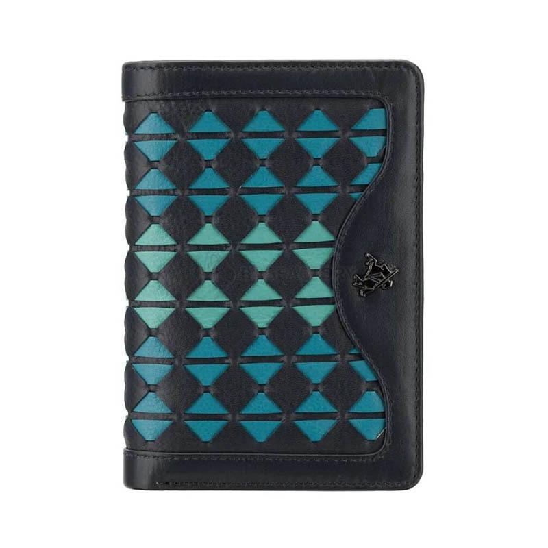 Гаманець жіночий шкіряний Visconti BR75 Cecile Blue/Orchid (BR75 BLUE/ORCHID)