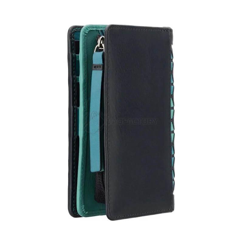 Гаманець жіночий шкіряний Visconti BR75 Cecile Blue/Orchid (BR75 BLUE/ORCHID)